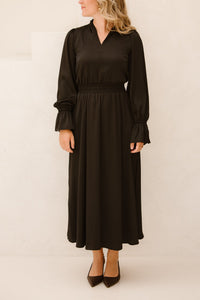 Bella dress elastic black - Bij Keesje - Maere