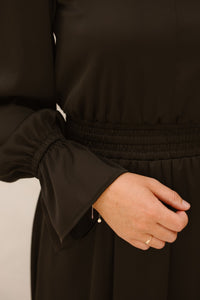 Bella dress elastic black - Bij Keesje - Maere