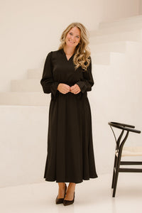 Bella dress elastic black - Bij Keesje - Maere