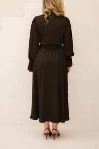 Bella dress elastic black - Bij Keesje - Maere