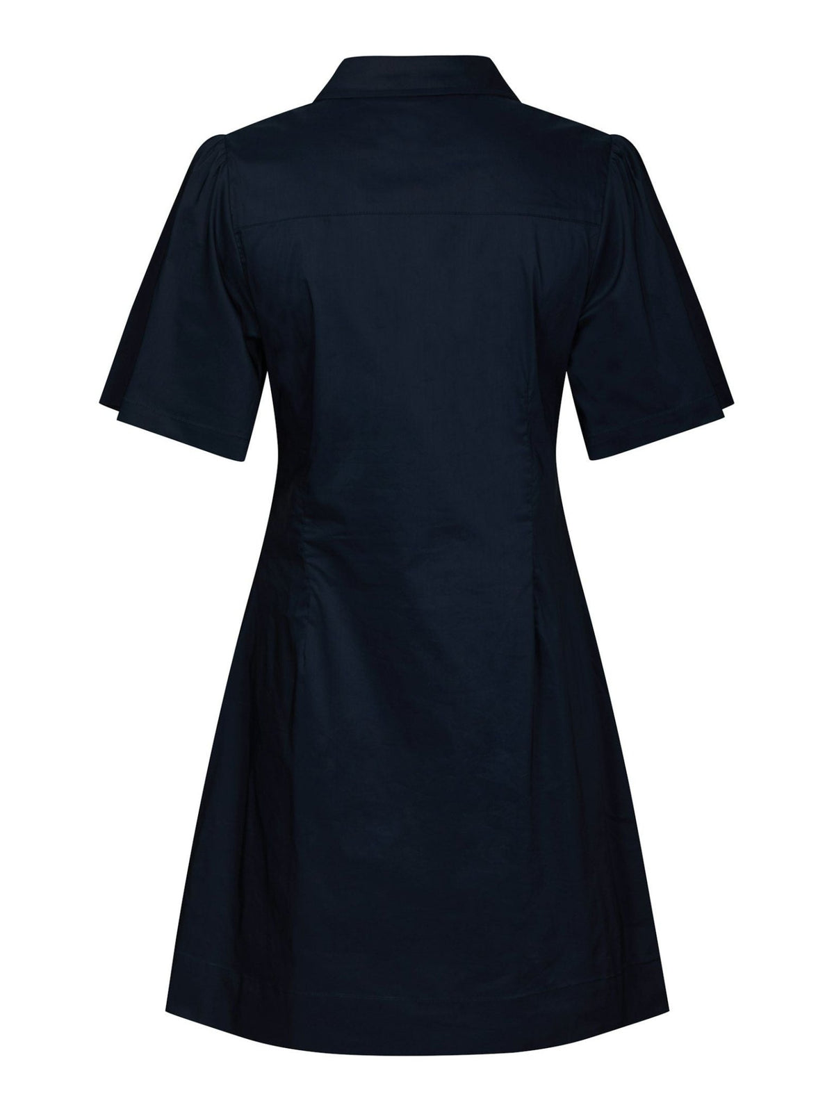 Bentha poplin dress navy - Bij Keesje - Neo Noir - Jurk