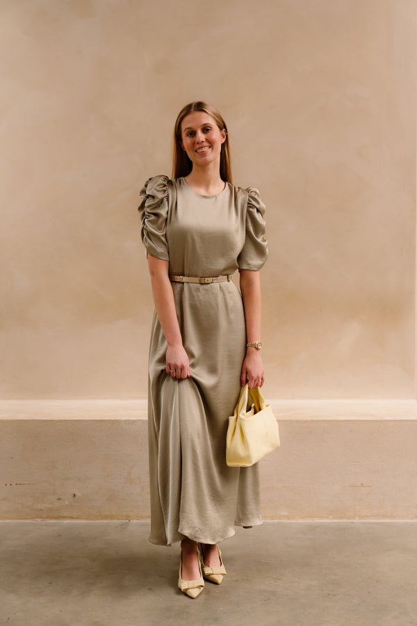 Benuti solid dress light green - Bij Keesje - Neo Noir - Jurk