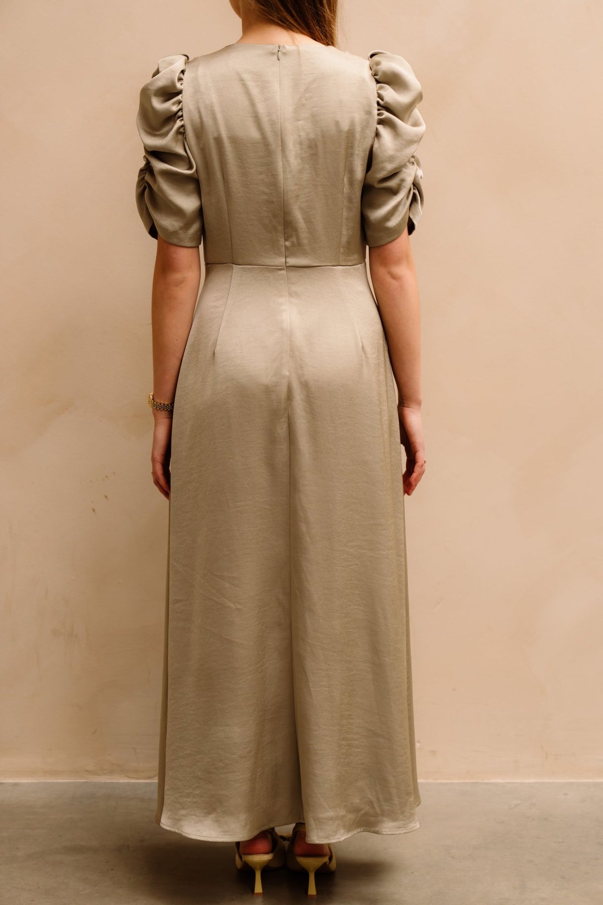 Benuti solid dress light green - Bij Keesje - Neo Noir - Jurk