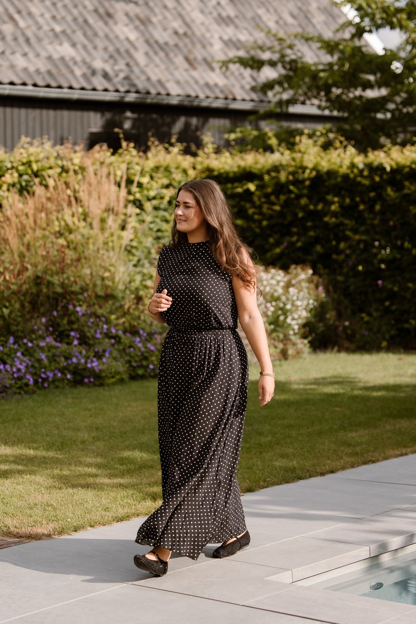Berna rok dots zwart - Bij Keesje - Bij Keesje - Rok