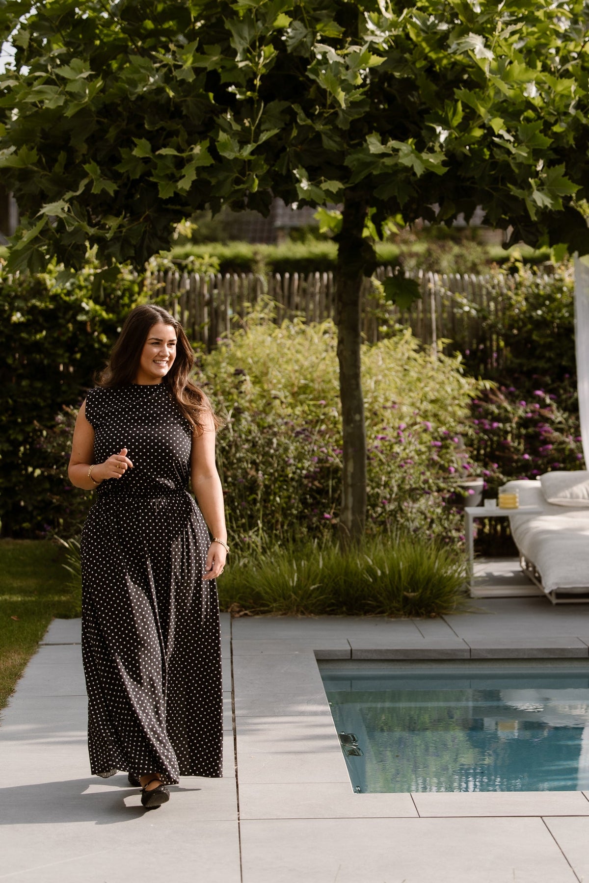 Berna rok dots zwart - Bij Keesje - Bij Keesje - Rok