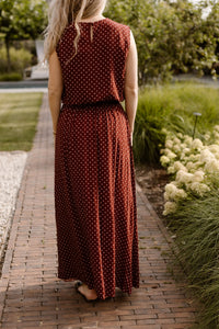 Berna top dots bordeaux - Bij Keesje - Bij Keesje - Top