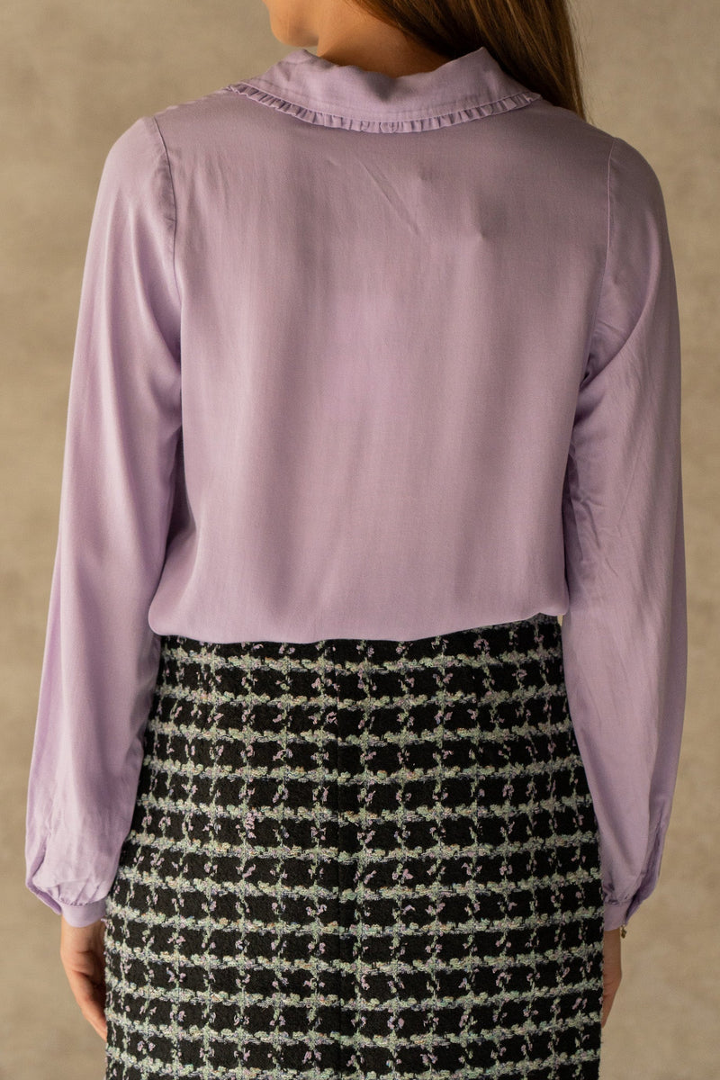 Bex Blouse Light purple - Bij Keesje