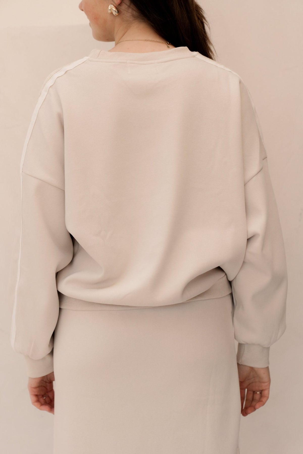 Bibi sweater beige - Bij Keesje - Bij Keesje - sweater