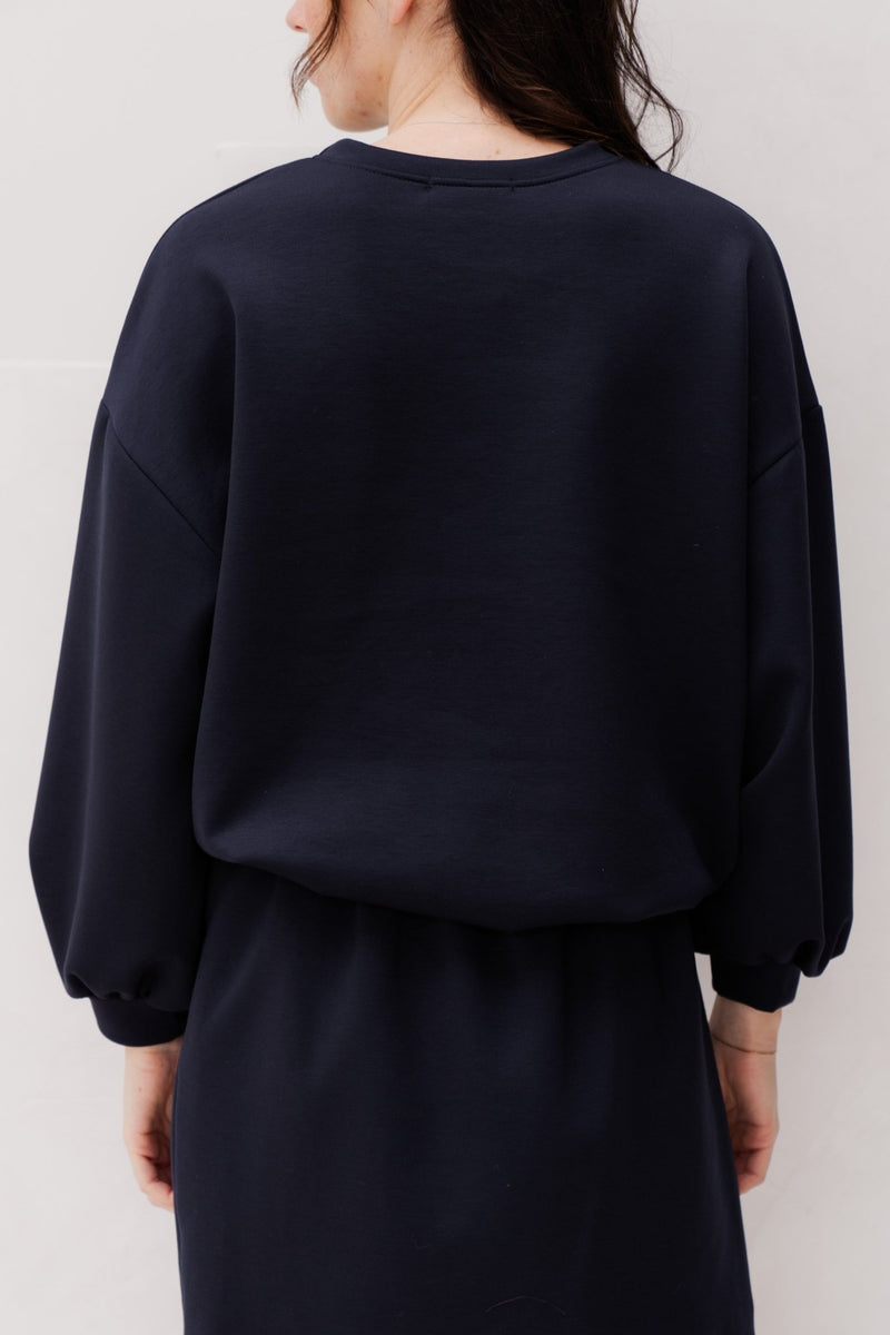 Bibi sweater darkblue - Bij Keesje - Bij Keesje