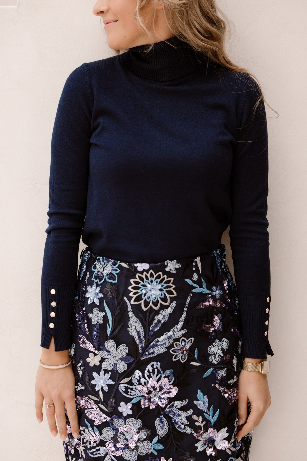 Birgit col donkerblauw - Bij Keesje - Bij Keesje