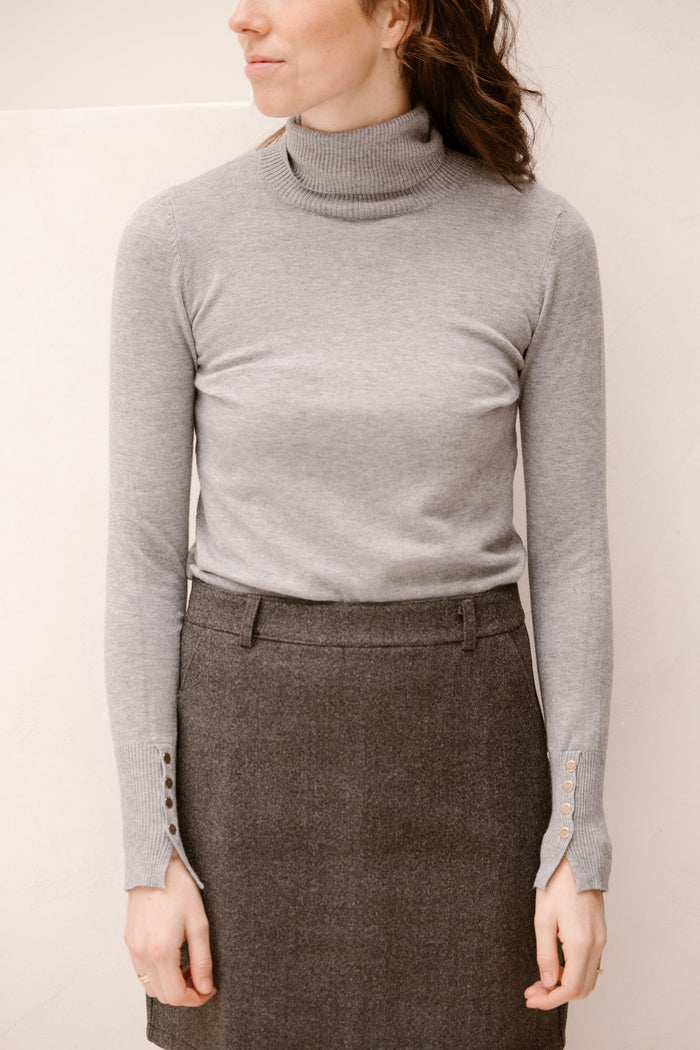 Birgit col grey - Bij Keesje - Bij Keesje