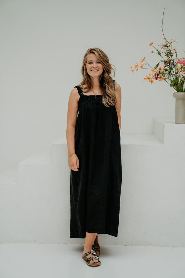 Black summer dress - Bij Keesje - Bij Keesje - Jurk