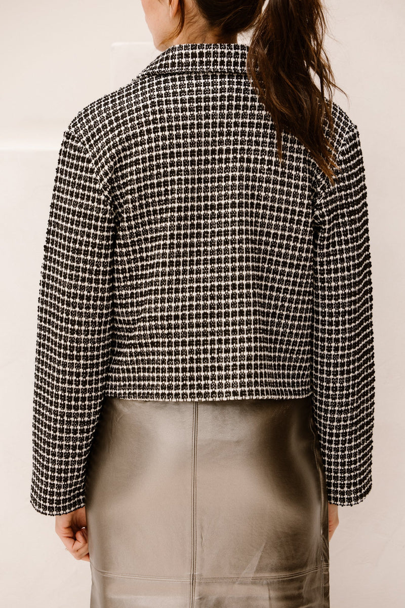 Blake jacket black bouclé - Bij Keesje - Elvira