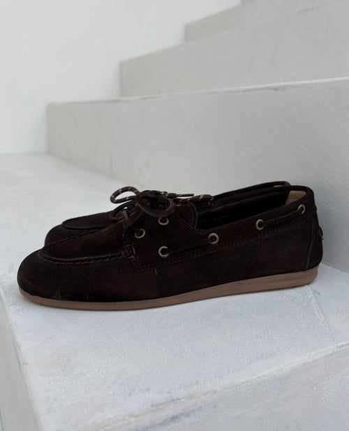 Blaricum bootschoenen bruin suede - Bij Keesje - Shoecolate