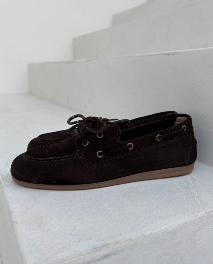 Blaricum bootschoenen bruin suede - Bij Keesje - Shoecolate