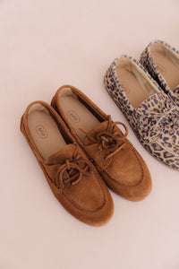 Blaricum bootschoenen cognac suede - Bij Keesje - Shoecolate - Schoenen