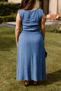 Blauw tweedelig set - Bij Keesje - Bij Keesje - set