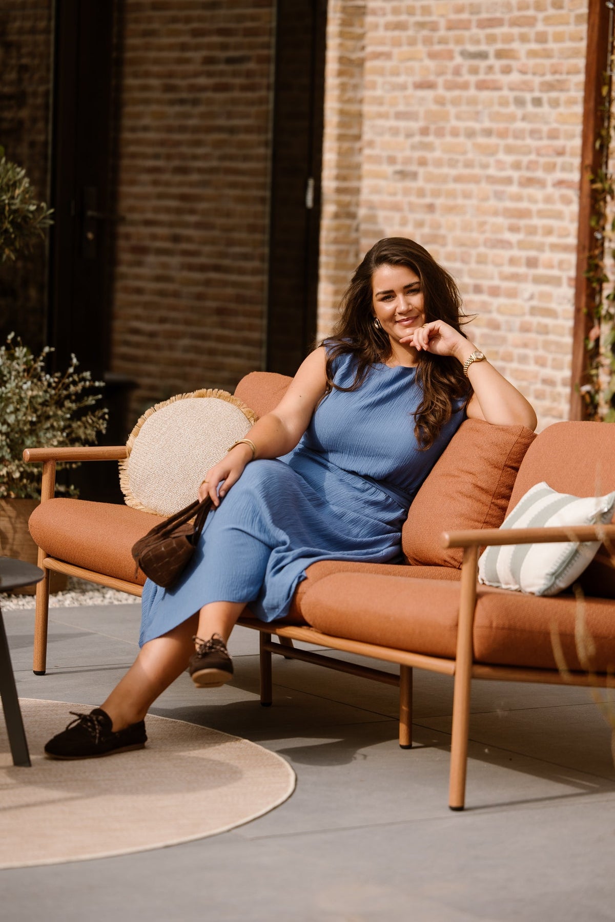 Blauw tweedelig set - Bij Keesje - Bij Keesje - set