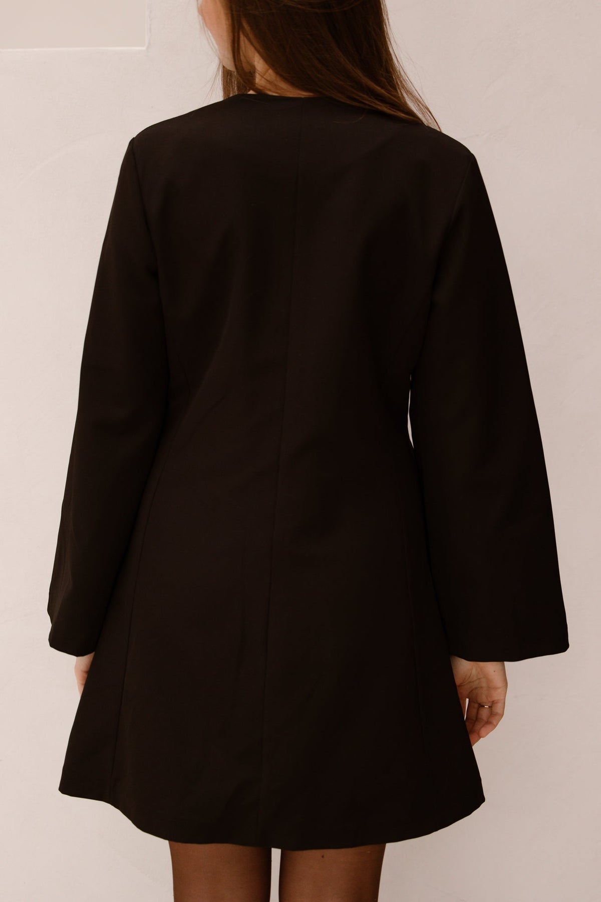 Blazer jurk zwart - Bij Keesje - Bij Keesje