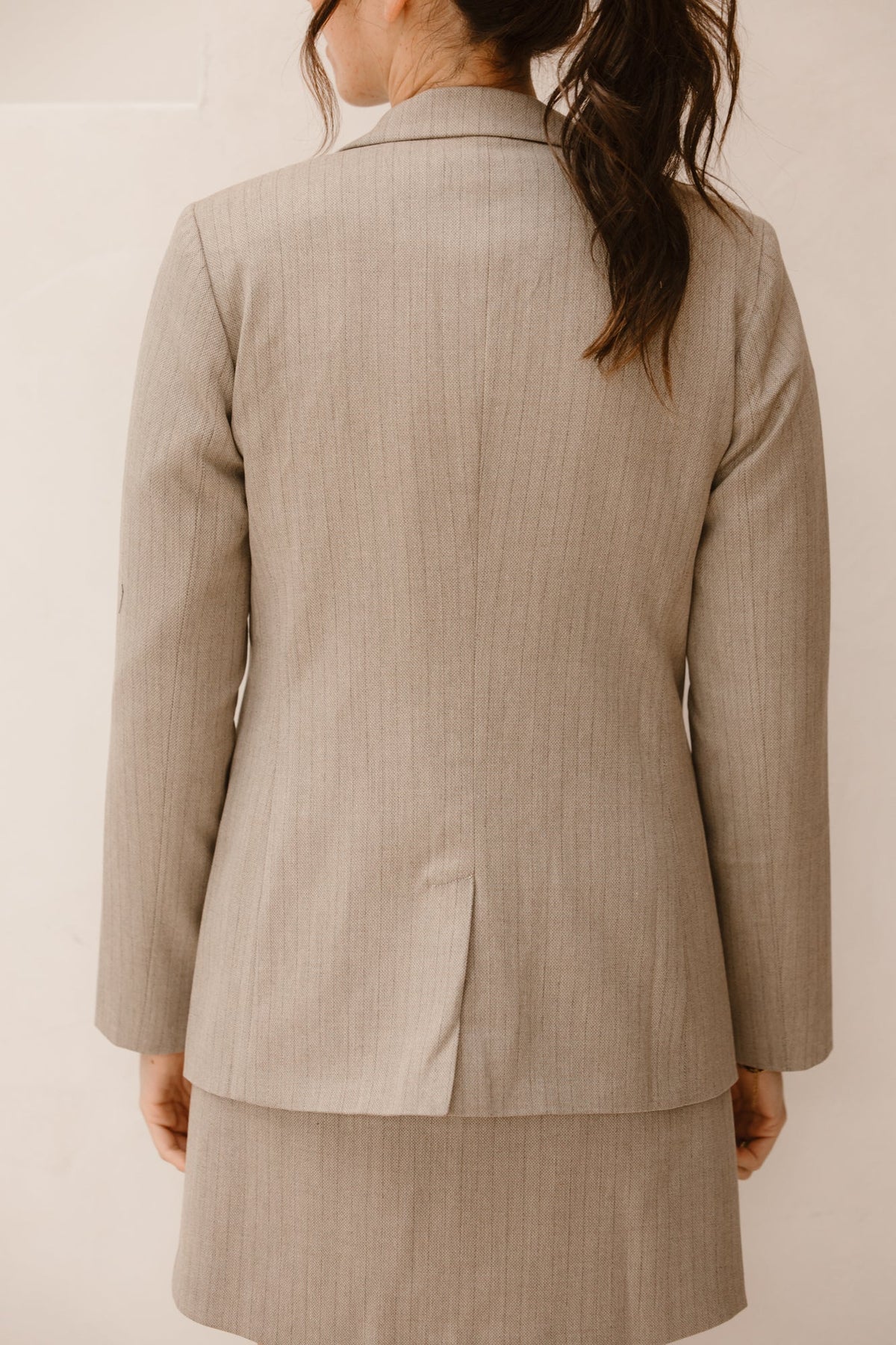 Blazer Miley Taupe Stripe - Bij Keesje - Elvira