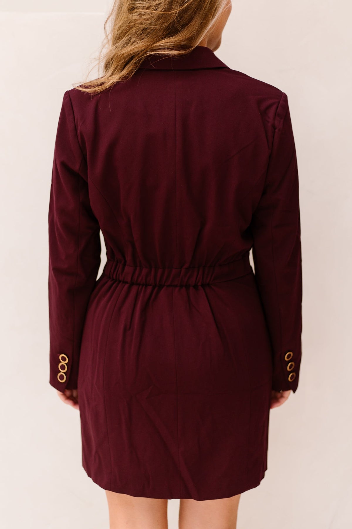 Blazora Dress Burgundy - Bij Keesje - Freebird - jurk