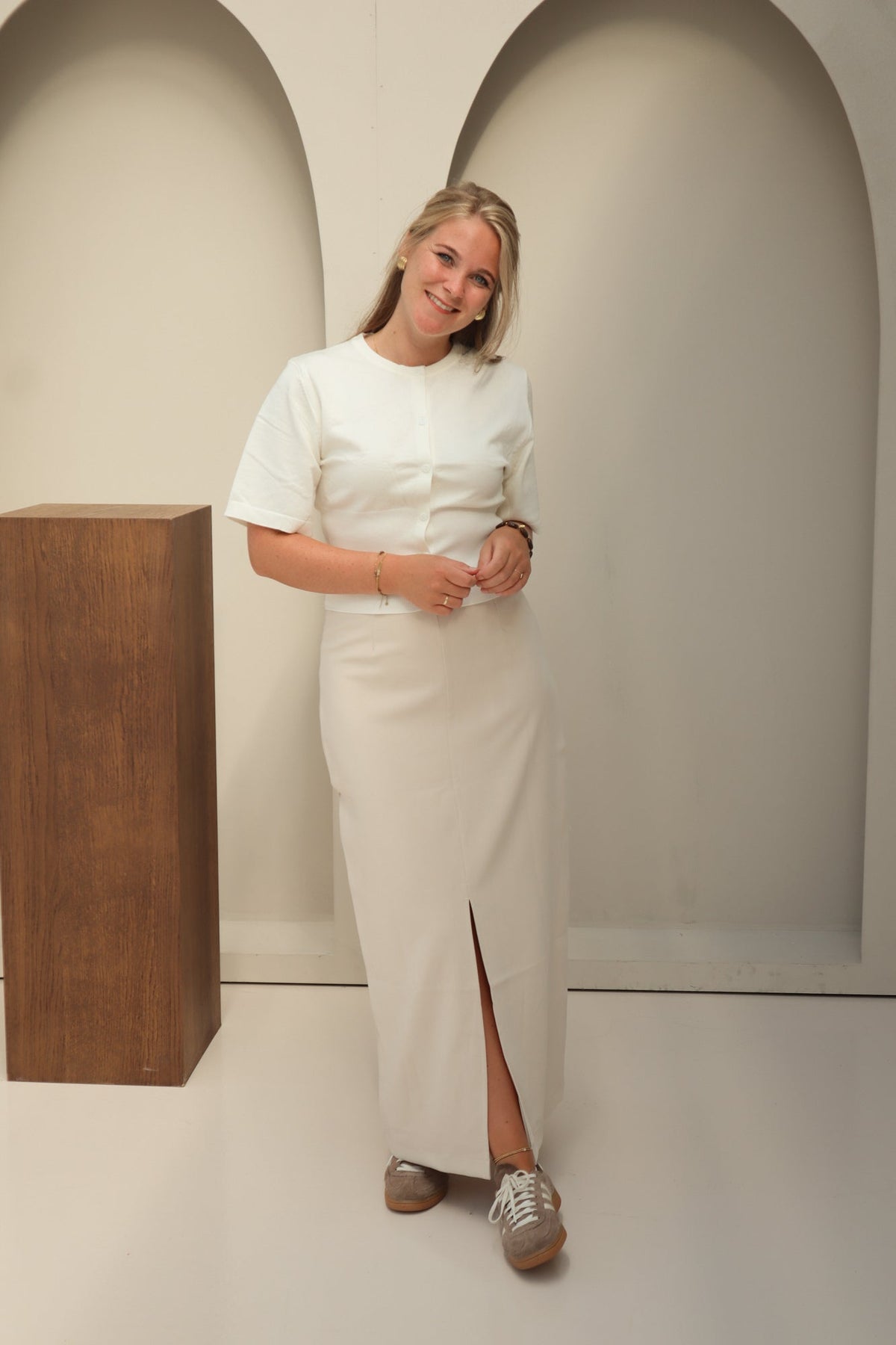 Bloom Top Off White - Bij Keesje - Bij Keesje - Top