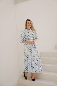 Blue dot dress - Bij Keesje - Bij Keesje - Jurk