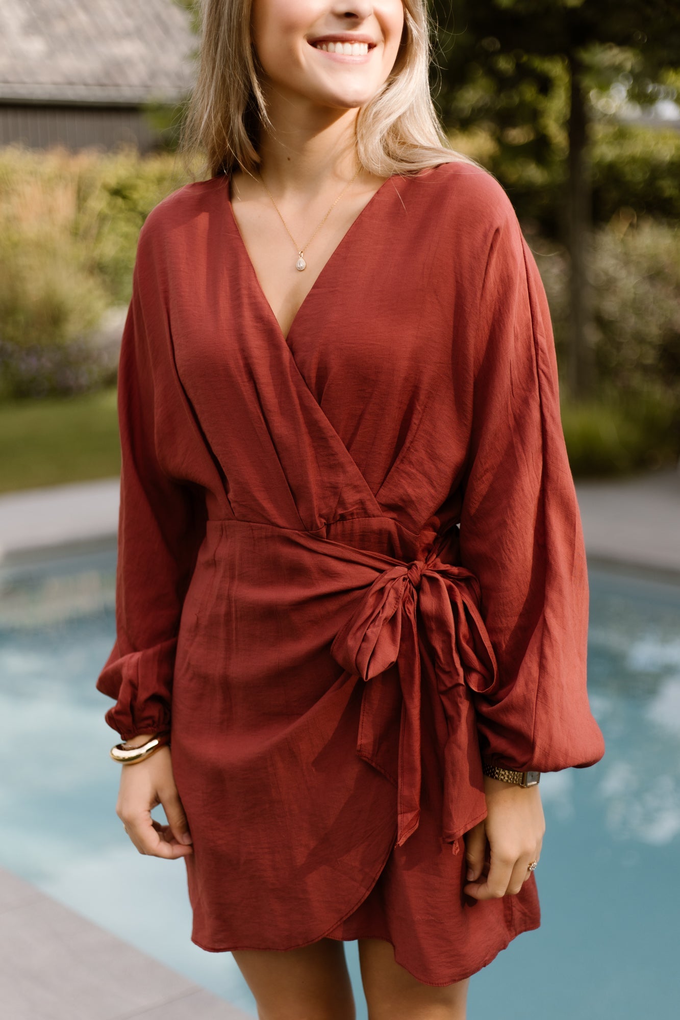 Bobbi dress terra - Bij Keesje - Bij Keesje - Jurk