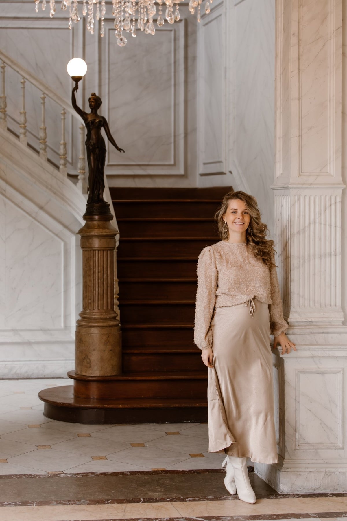 Bodée blouse beige - Bij Keesje - Bij Keesje