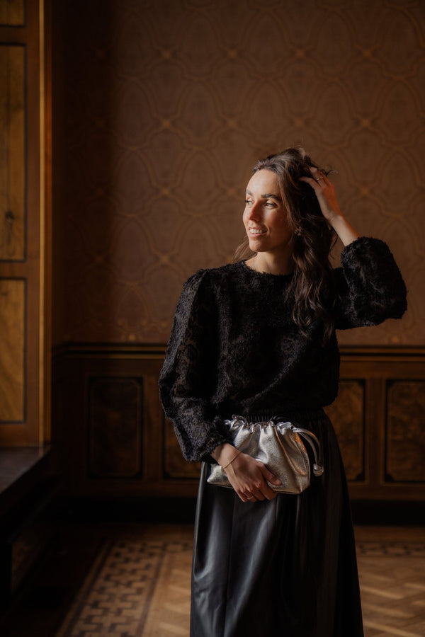 Bodée blouse zwart - Bij Keesje - Bij Keesje