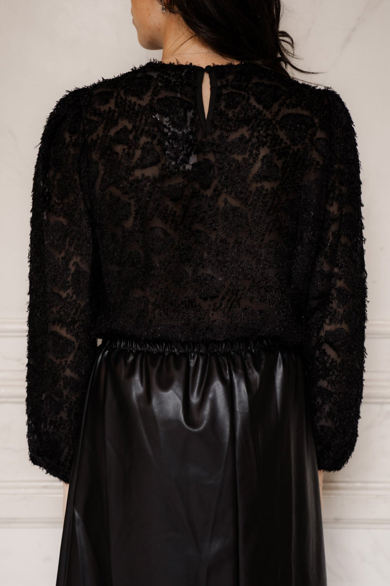 Bodée blouse zwart - Bij Keesje - Bij Keesje