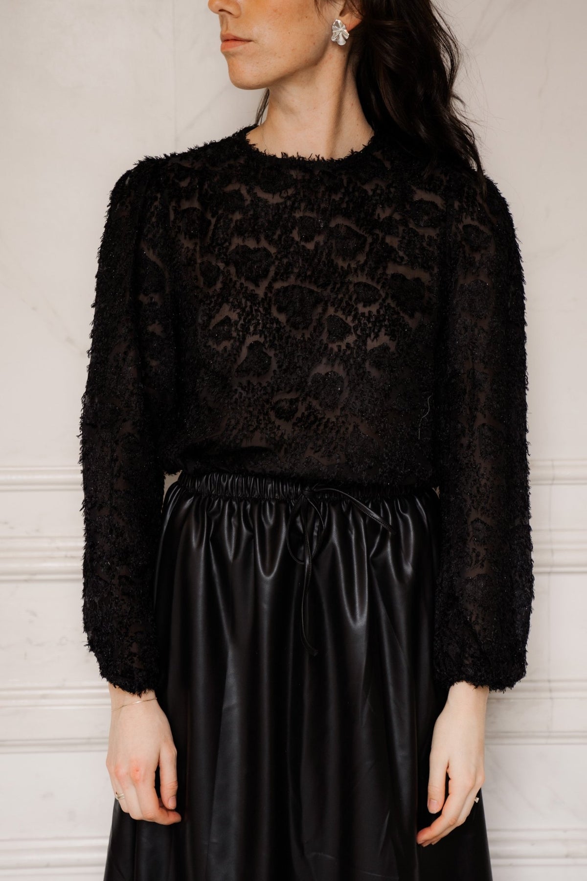 Bodée blouse zwart - Bij Keesje - Bij Keesje