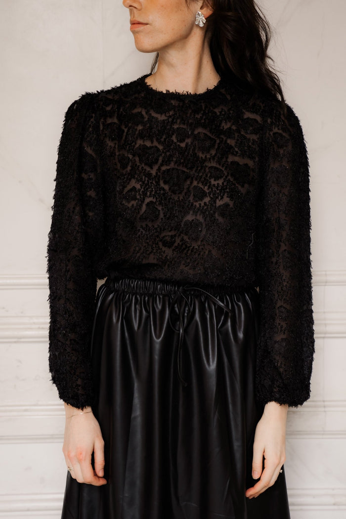 Bodée blouse zwart - Bij Keesje - Bij Keesje