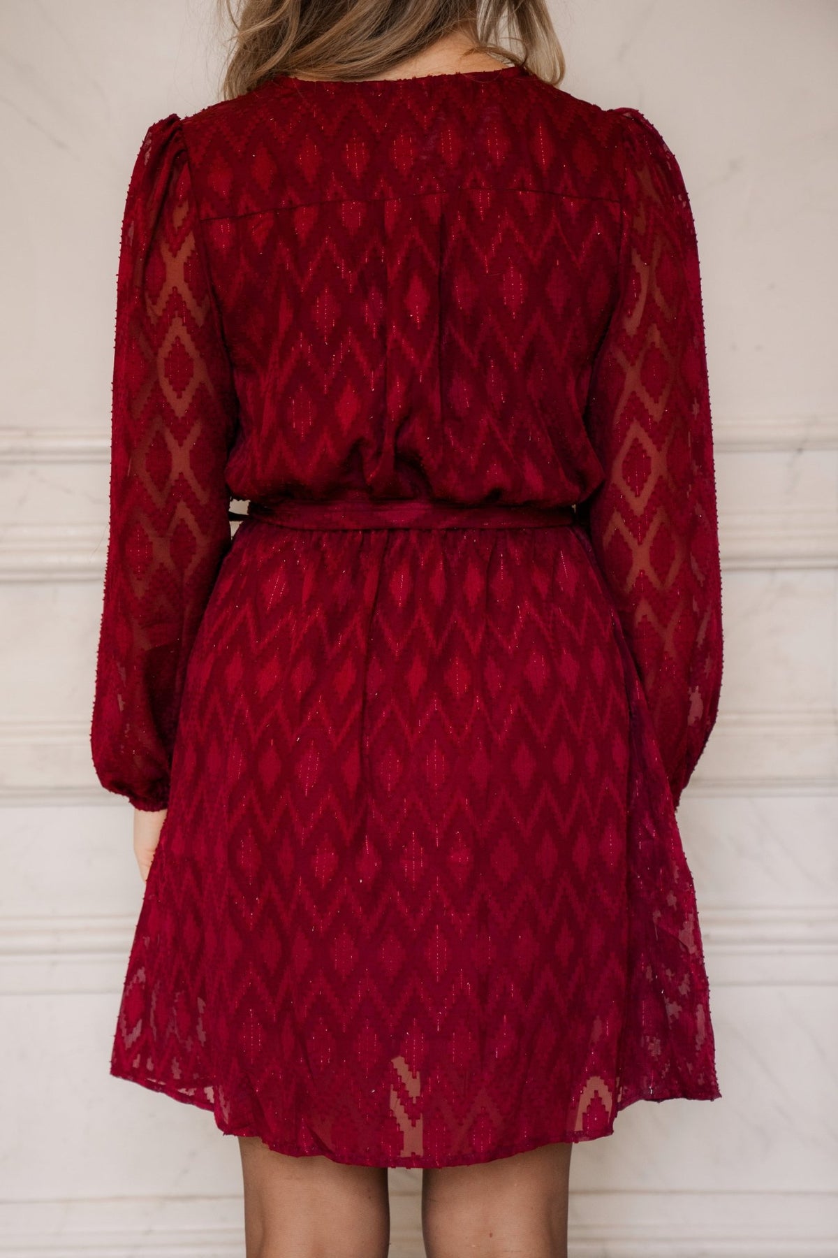 Bodien dress bordeaux - Bij Keesje - Bij Keesje