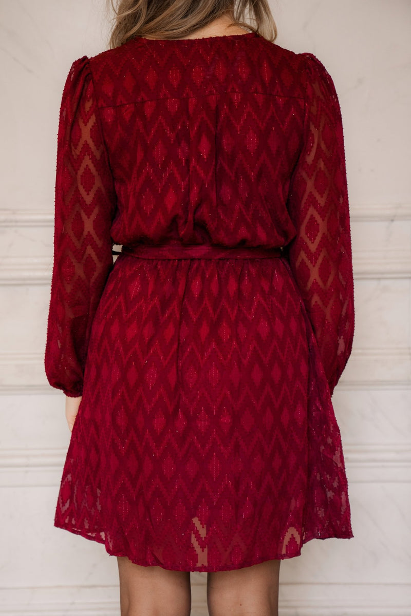 Bodien dress bordeaux - Bij Keesje - Bij Keesje