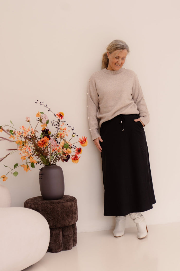 Bodil Skirt Black - Bij Keesje - G - maxx - Rokken