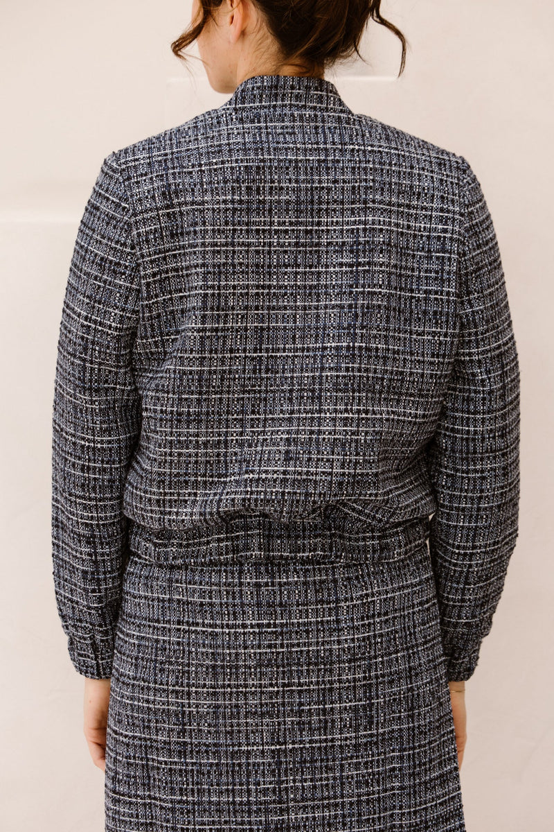 Bomber Romee blue boucle E4 25 - 038 - Bij Keesje - Elvira