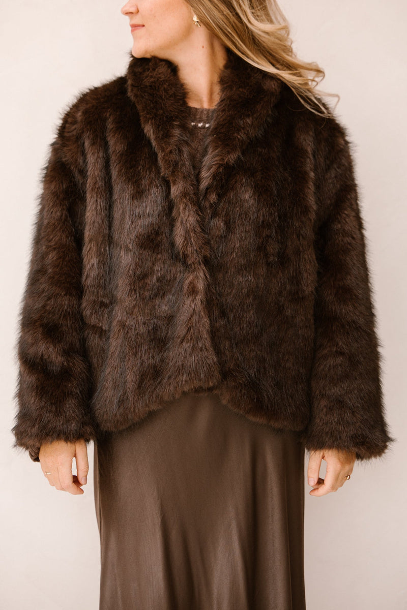 Bont jacket brown - Bij Keesje - Bij Keesje