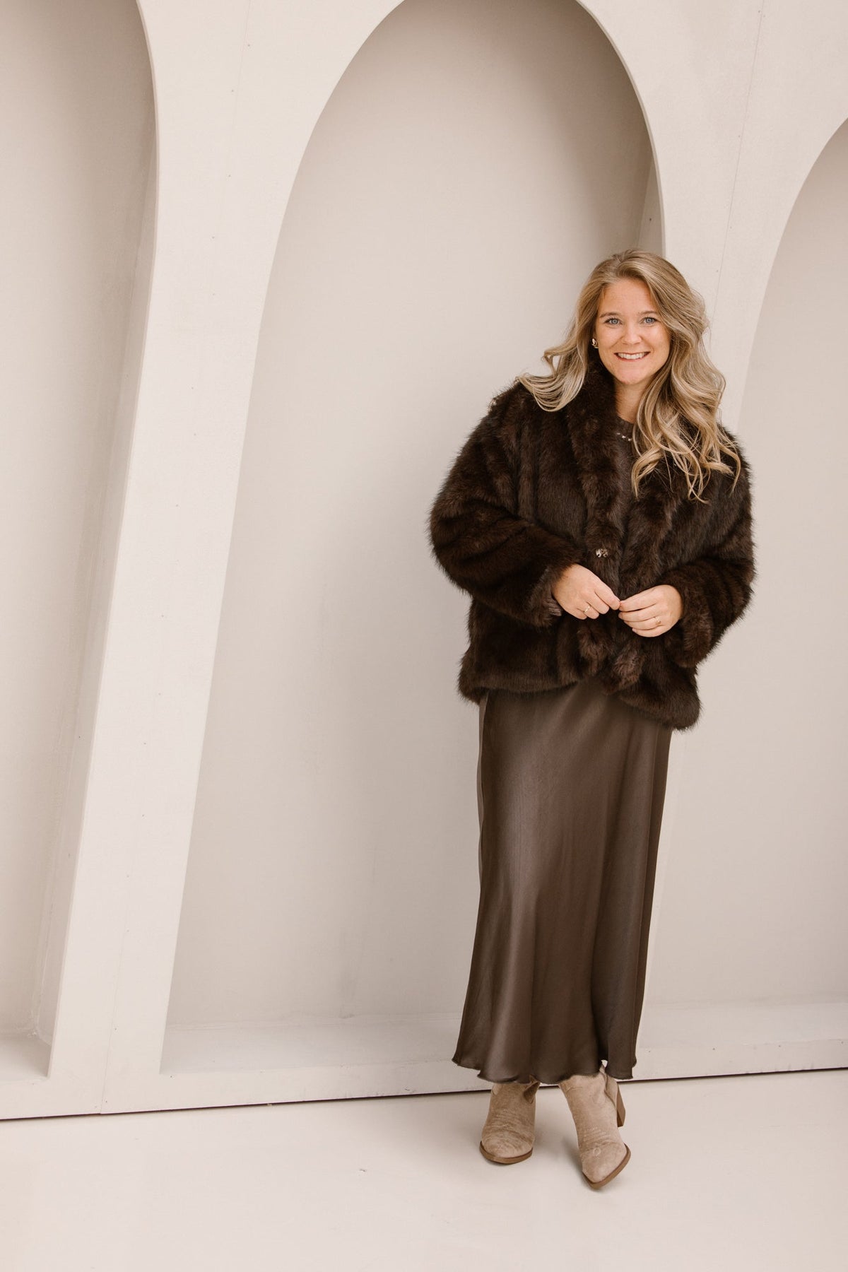 Bont jacket brown - Bij Keesje - Bij Keesje