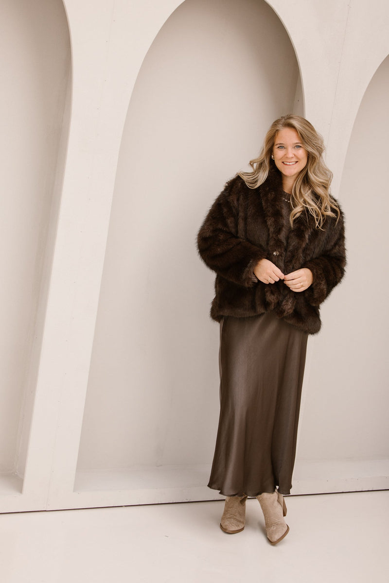 Bont jacket brown - Bij Keesje - Bij Keesje