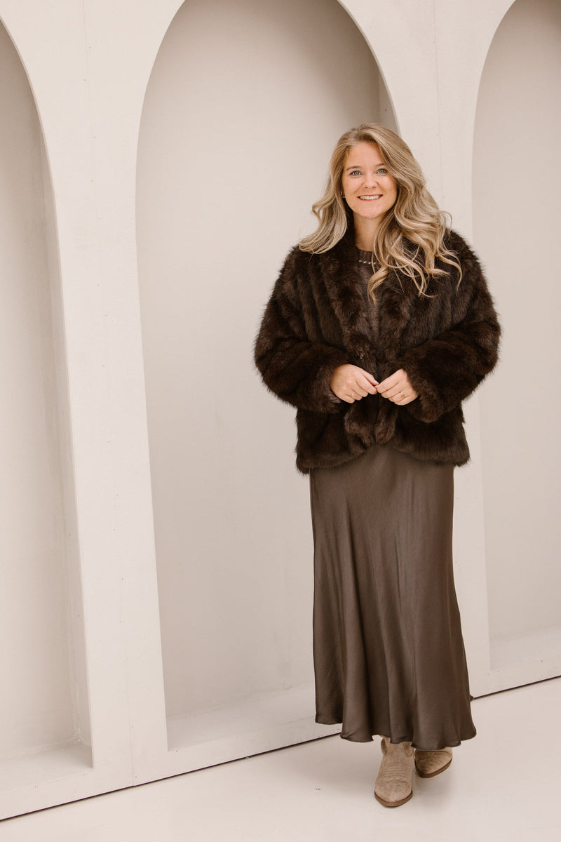 Bont jacket brown - Bij Keesje - Bij Keesje