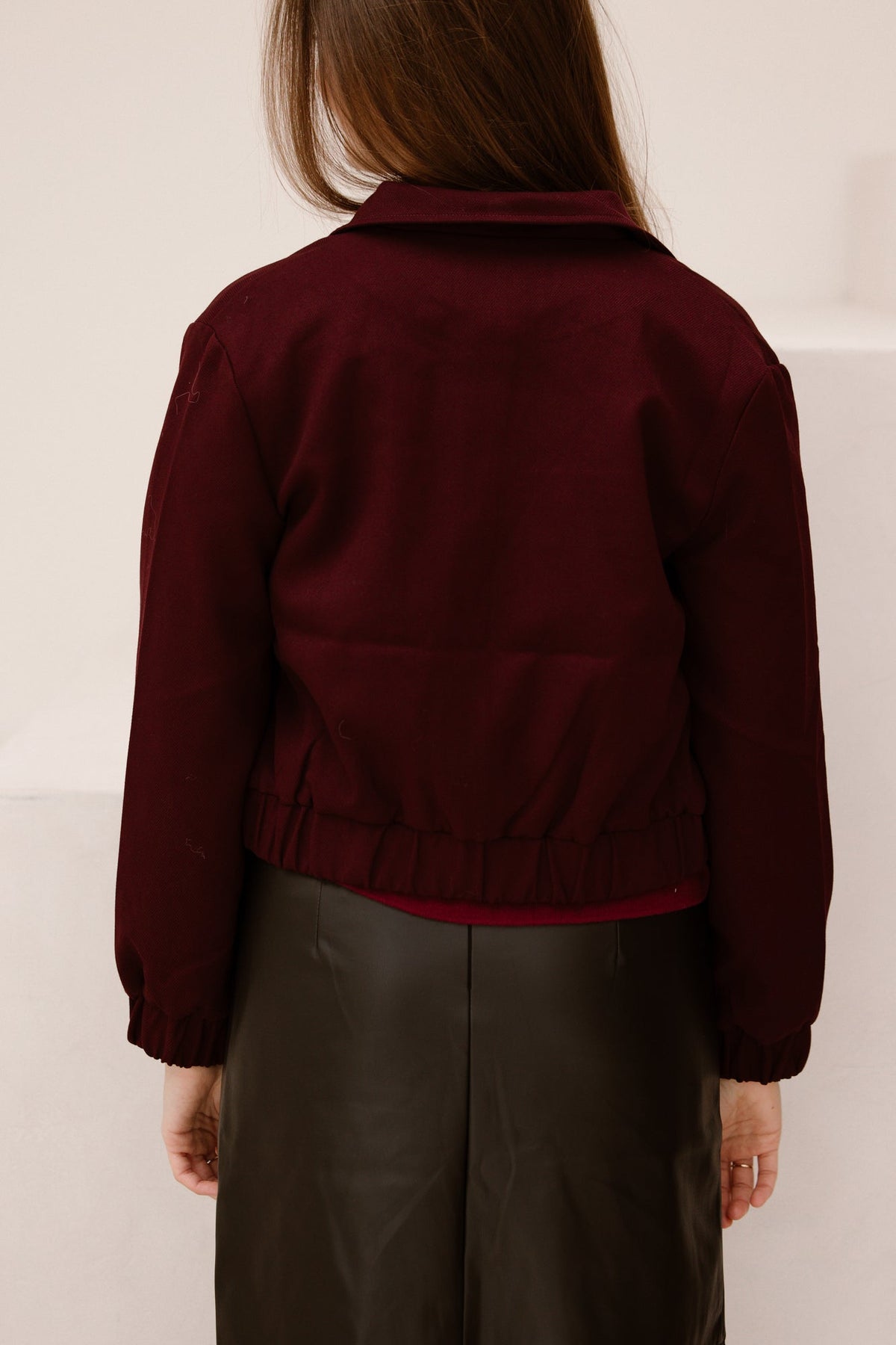 Bordeaux bomber jacket - Bij Keesje - Bij Keesje