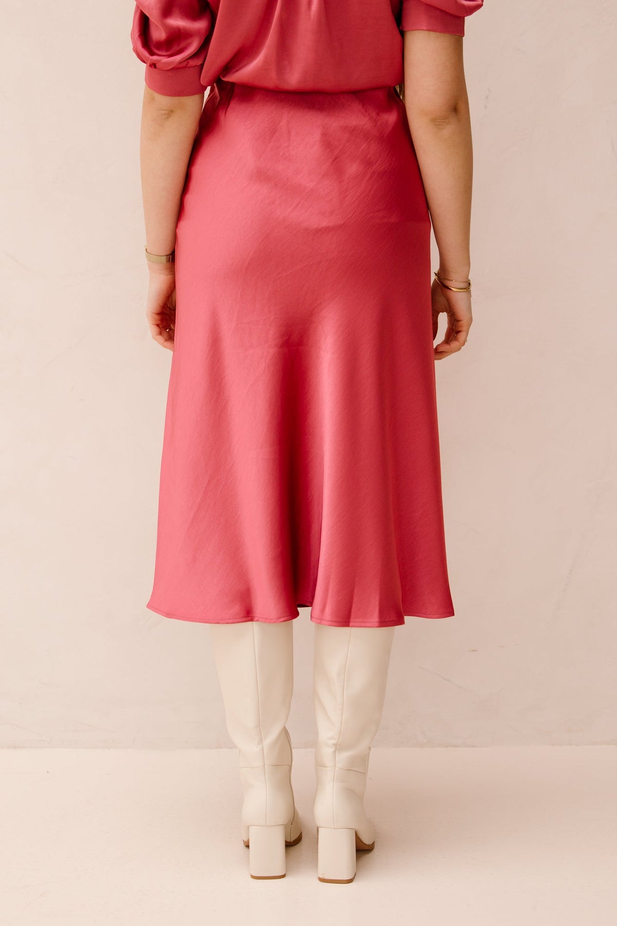 Bovary Skirt Cherry pink - Bij Keesje - Neo Noir - rok