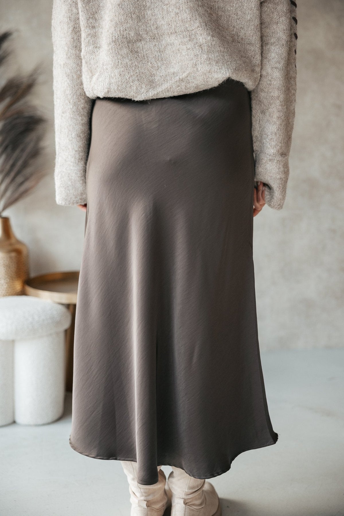 Bovary skirt dark brown NN - Bij Keesje