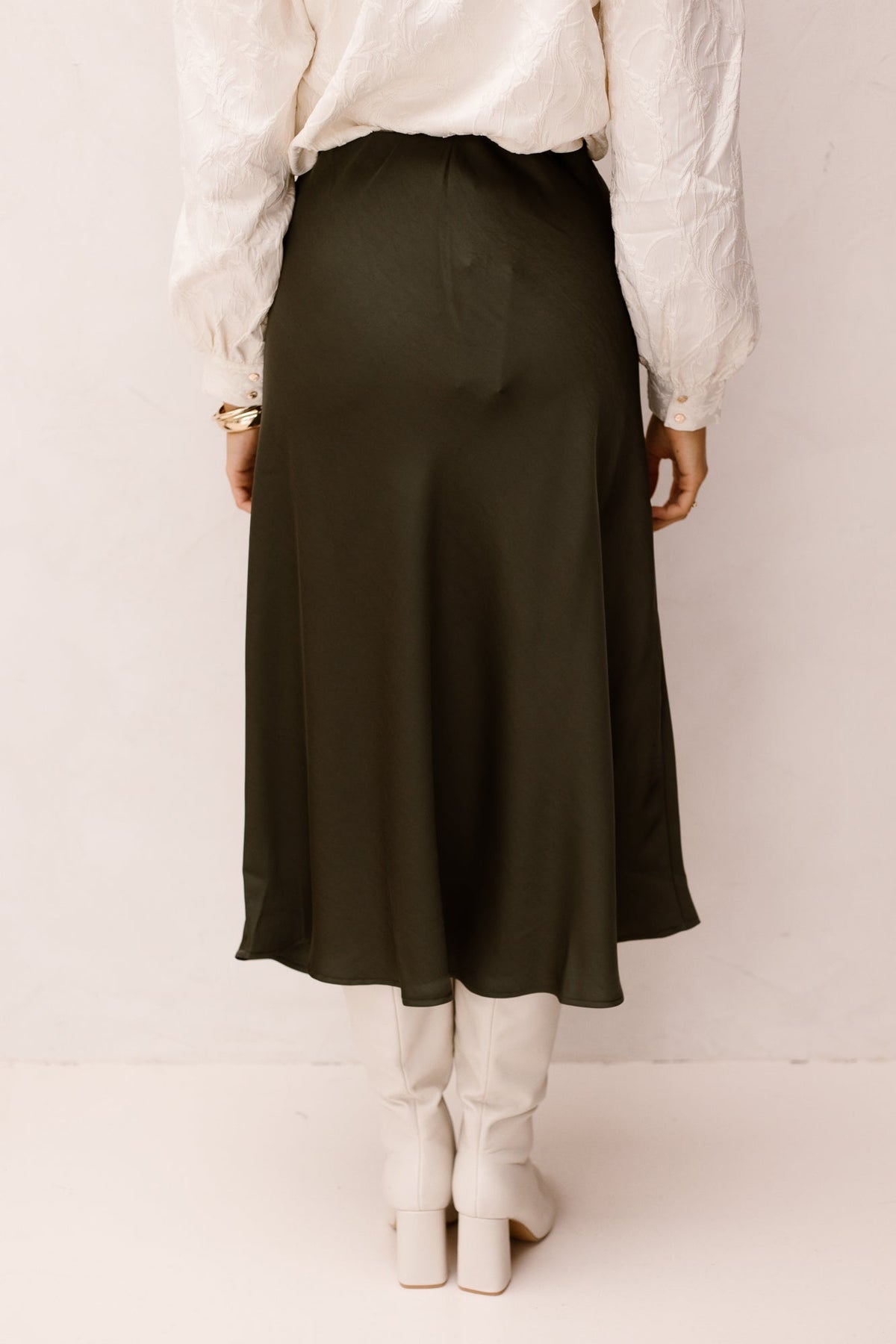 Bovary Skirt Deep Green - Bij Keesje - Neo Noir - rok
