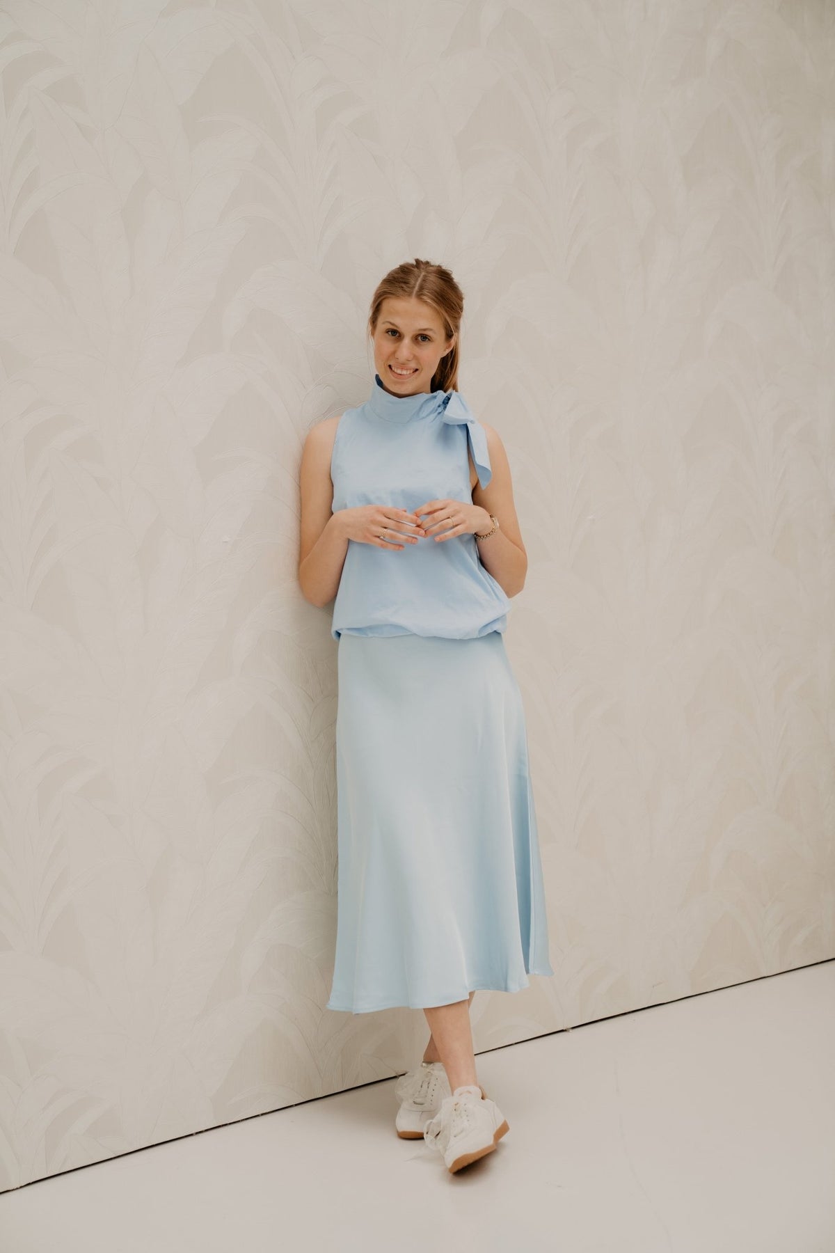 Bovary skirt light blue - Bij Keesje - Neo Noir - Rok