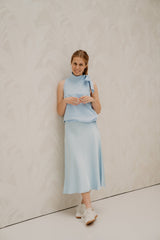 Bovary skirt light blue