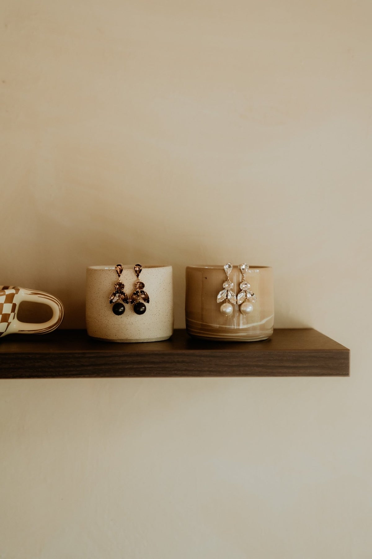 BOW19 Aria Earrings Brown - Bij Keesje - BOW19 - Oorbellen