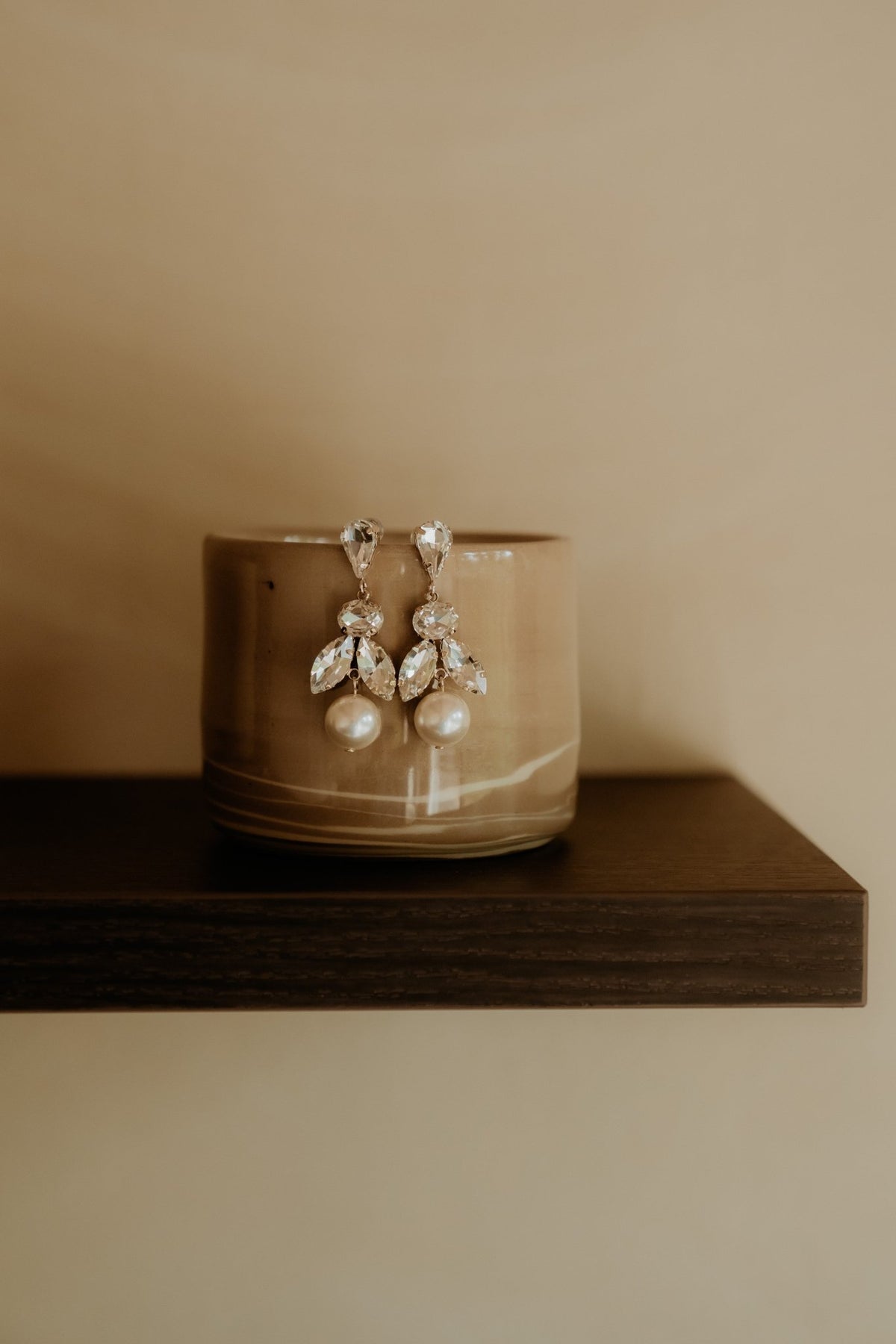 BOW19 Aria Earrings Clear - Bij Keesje - BOW19 - Oorbellen
