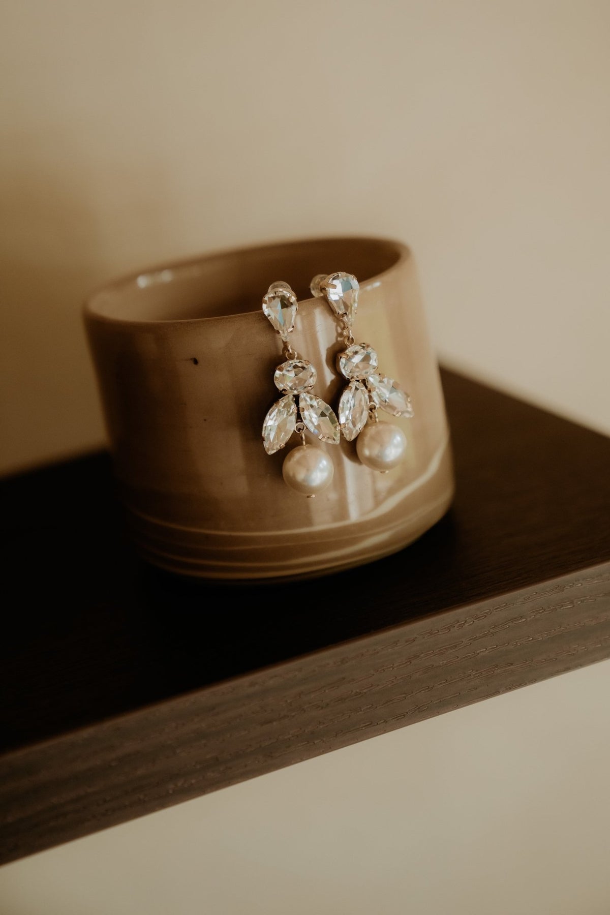 BOW19 Aria Earrings Clear - Bij Keesje - BOW19 - Oorbellen
